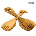 Natural Animal Salad Tongs - Rhino - Living