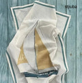 Sailboat Flour Sack Kitchen Towel Set of 2 - Living