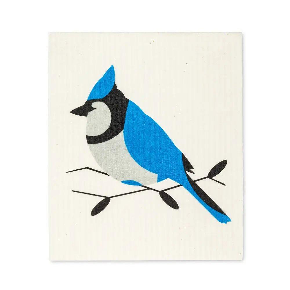 Swedish Dishcloth - Blue Jay - Set of 2 - Living