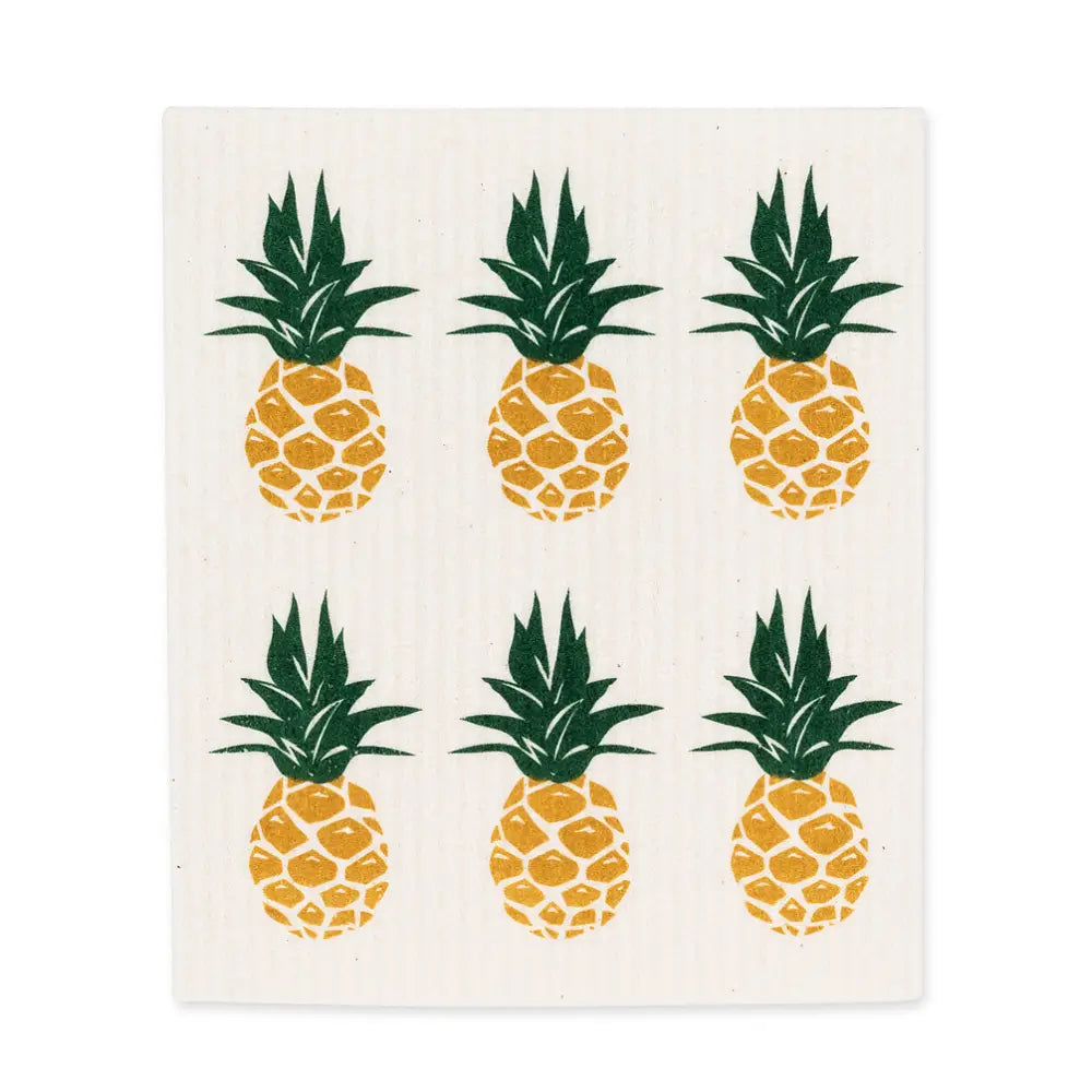 Swedish Dishcloth - Pineapple - Set of 2 - Living