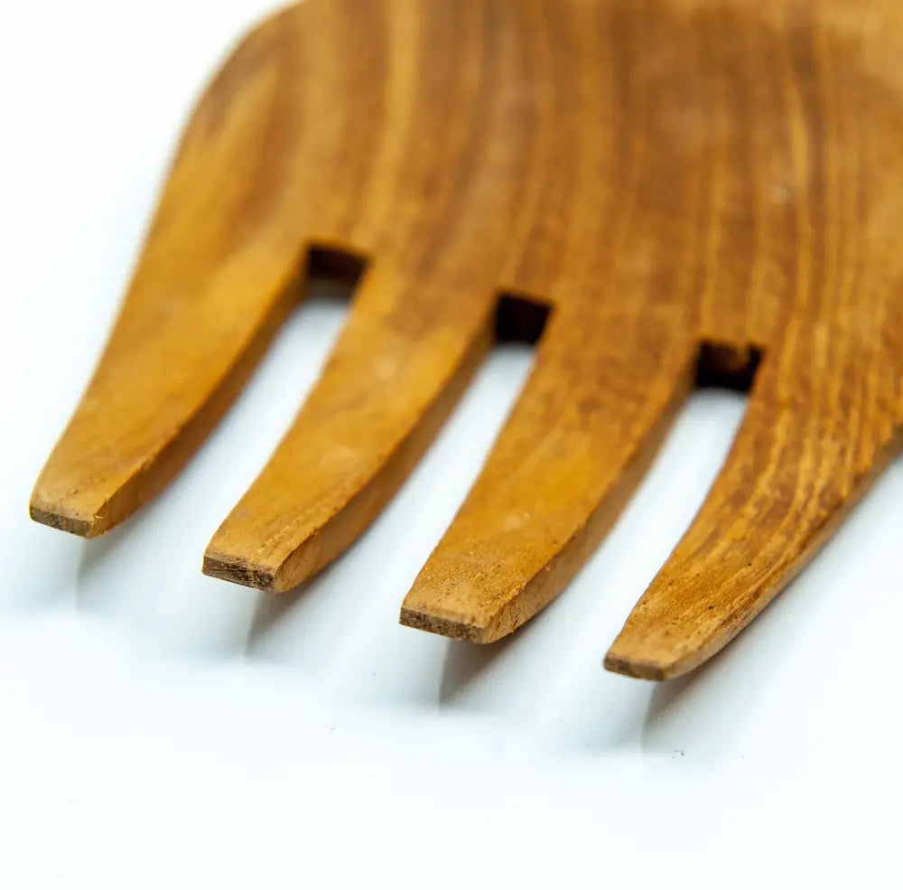 Teak Salad Tongs - Large - Living