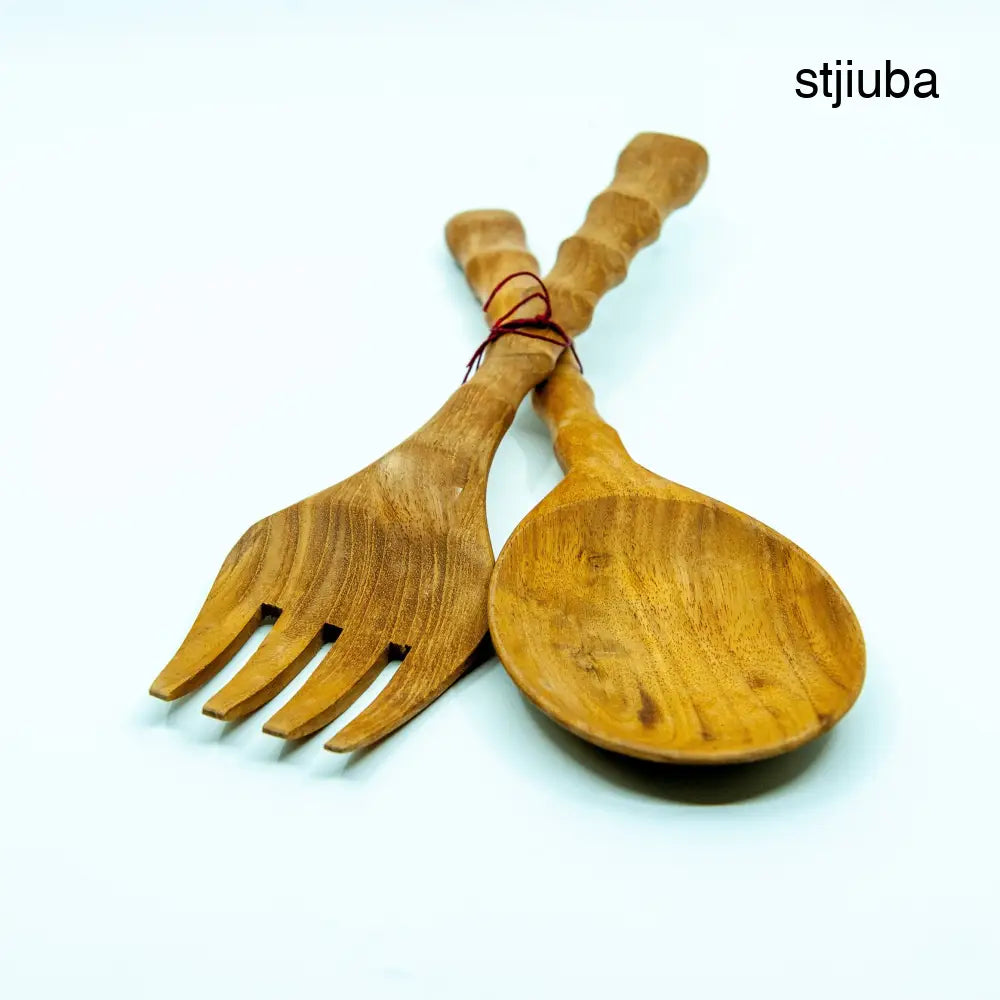 Teak Salad Tongs - Large - Living