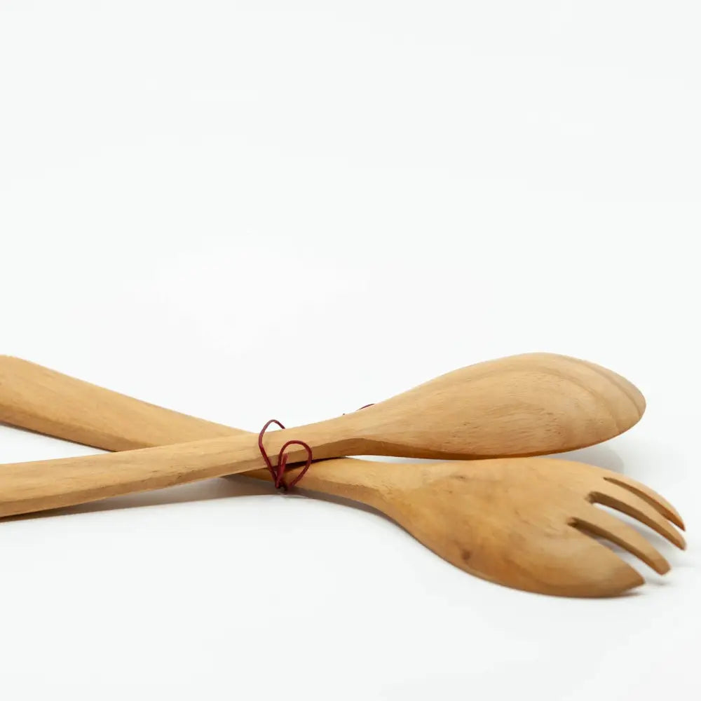 Teak Salad Tongs - Small - Living