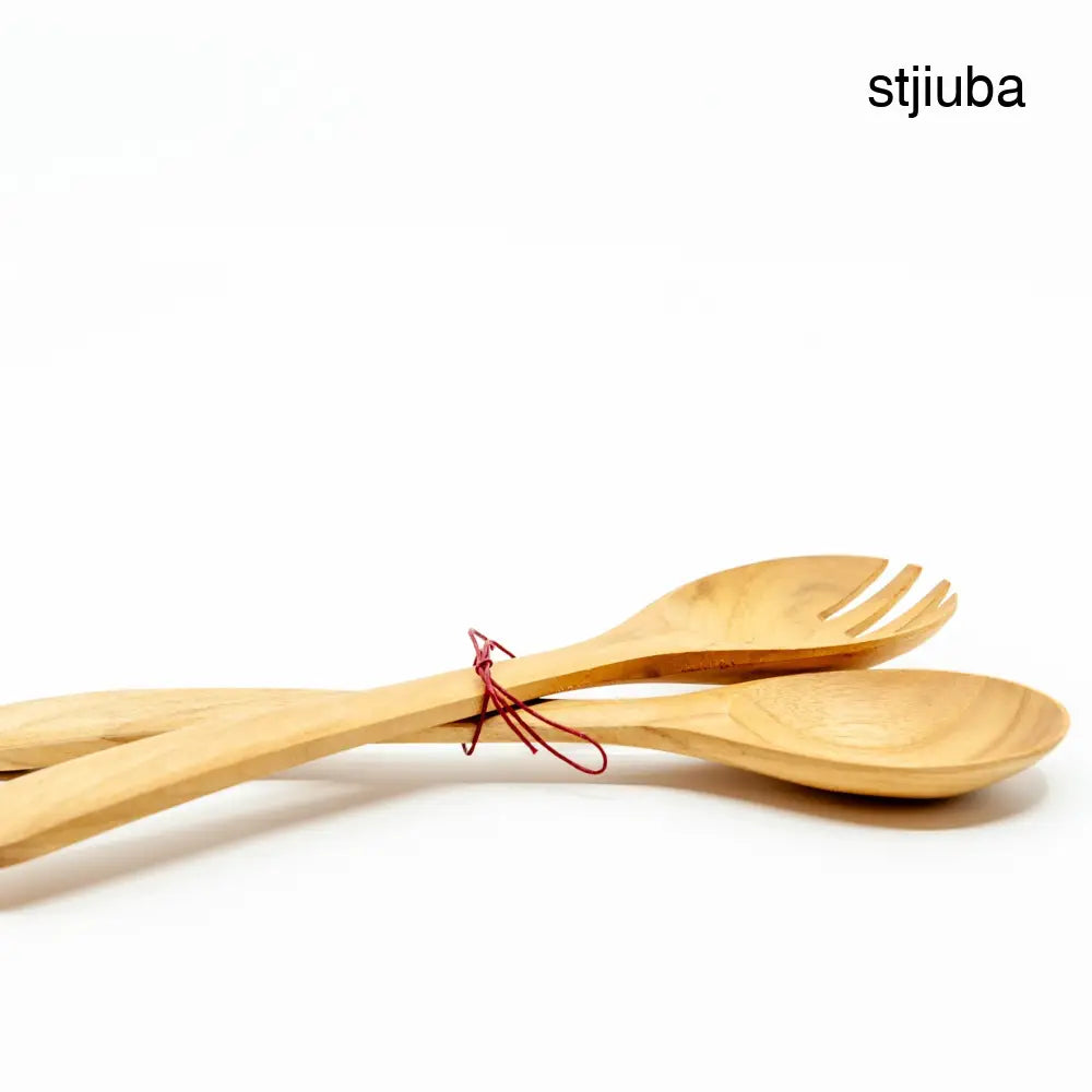 Teak Salad Tongs - Small - Living