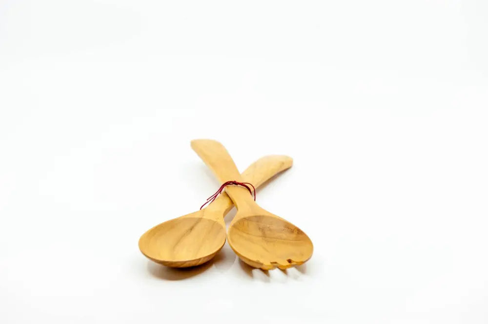 Teak Salad Tongs - Small - Living