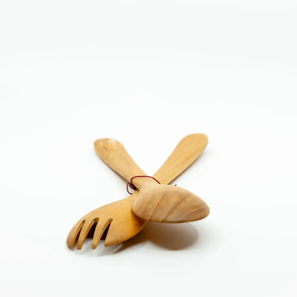 Teak Salad Tongs - Small - Living